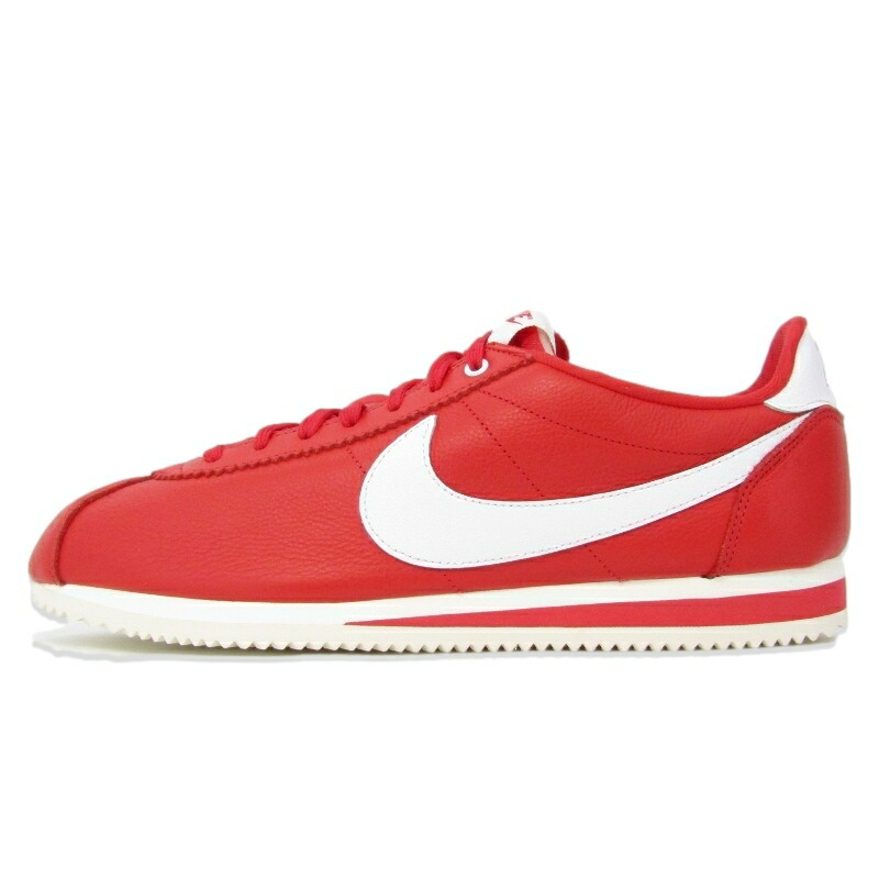 【中古】未当てはめる STRANGER THINGS × NIKE ナイキ 30糎 CLASSIC CORTEZ QS ST CK1907-600 ストレンジャーシングス UNIVERSITY RED  古典派音楽 コルテッツ クイックストライク 2019年製 STRANGER THINGS 二人三脚 スニーカー 35005357