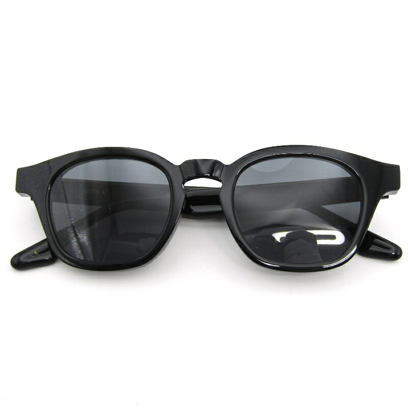 【中古】未使用 A.D.S.R. エーディーエスアール サングラス JIL 01 中国製 ジル パリジャン フレンチウェリントン Shiny BlackBlack メガネ 眼鏡 サングラス 54000564