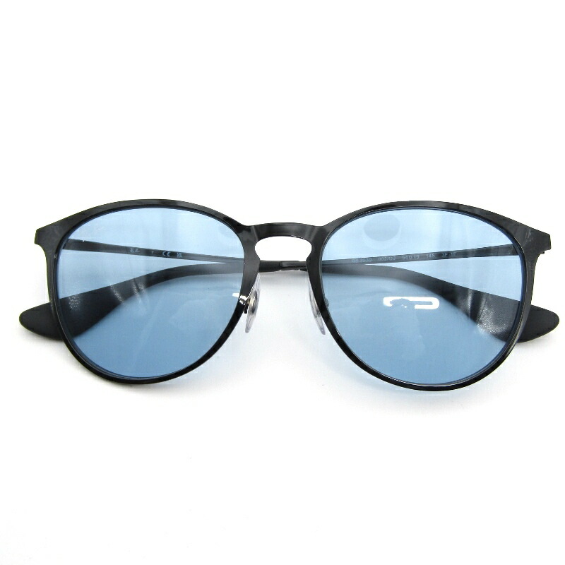 【中古】Ray-Ban レイバン サングラス RB3539 ERIKA METAL EVOLVE 中国製 エリカ メタル 調光 ボストン エヴォルヴ 002/Q2 ブラックブルー/バイレット フォトクロミック メタル メガネ 眼鏡 サングラス 54000578