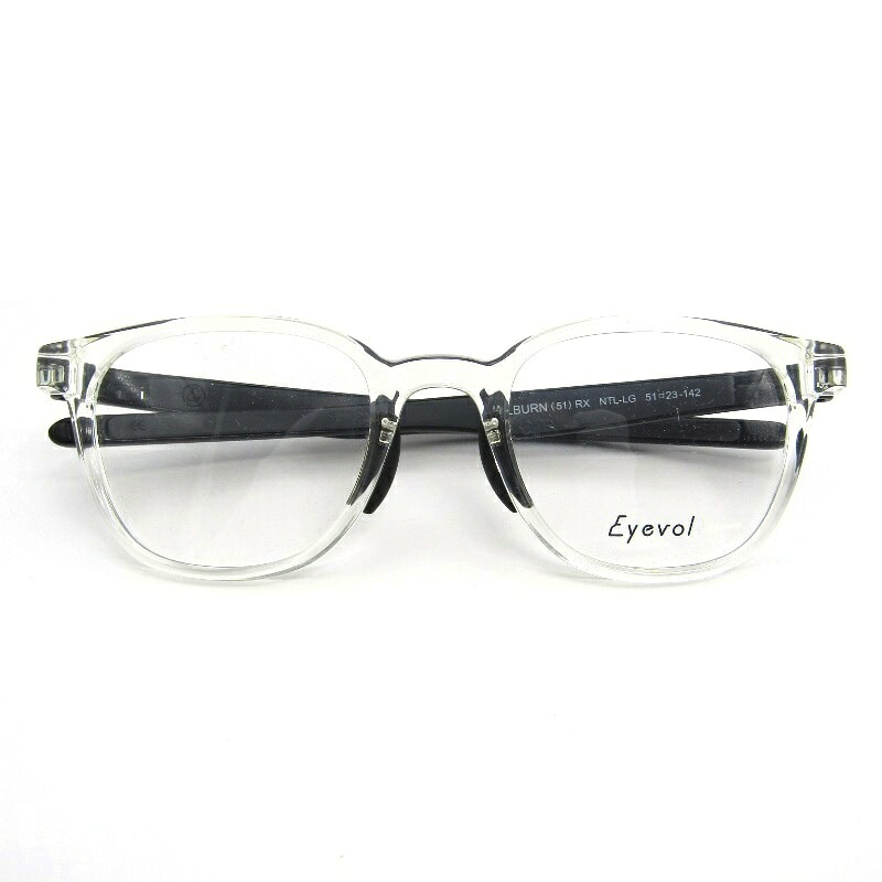 【中古】未使用 Eyevol アイヴォル メガネフレーム MILBURN 51 RX NTL-LG 日本製 ミルバーン ウェリントン ナチュラル/ライトグレースポーツ/デイリーユース EYEVAN製 メガネ 眼鏡 サングラス 54000587