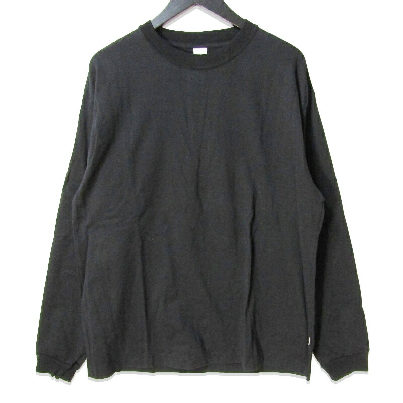 【中古】OVY オヴィ 長袖Tシャツ Staple Long Sleeve T-Shirts マハバーラ ロンT ブラック 黒 Lメンズ 27113101
