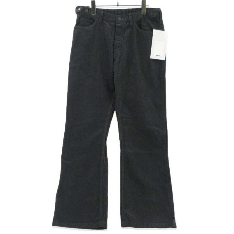 【中古】未当て嵌める INNAT インアット BOOTCUT 5P PANTS INNAT08-P01A ブーツ撥ねのける5隠しズボン下 コール天ズボン下  INK 2 メンズ 99000582