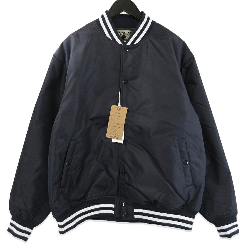 【中古】未使用 ANDFAMILYS アンドファミリー スポーツジャケット JK-2510825 Nylon Sports Jacket スタジャン NY XLメンズ 71015310｜ＣＬＡＳＳＩＣ