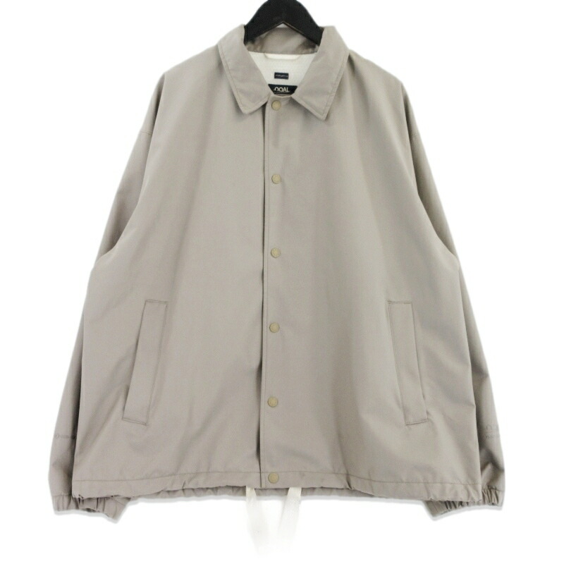 【中古】nanamica ナナミカ 2L GORE-TEX Coach Jacket SUAF368 ゴアテックスコーチジャケット ブルゾン ベージュ L メンズ 99000690|CLASSIC