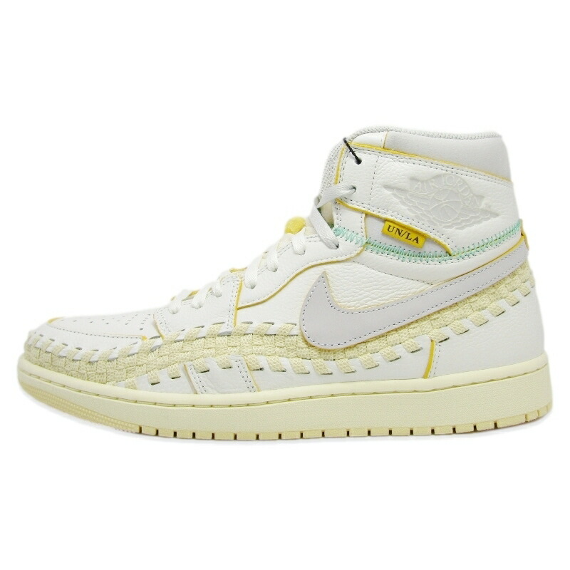 【中古】未当て嵌める NIKE × UNION × BEPHIES BEAUTY SUPPLY ナイキ 30糎 AIR JORDAN 1 RETRO HIGH OG SP FD2565-100 エアジョーダン1 白 レトロ 御機嫌とり捨てる 単位労働組合 ビフィーズビューティサプライ 共同研究 2023年製 SAIL/NEUTRAL  スニーカー 18001885