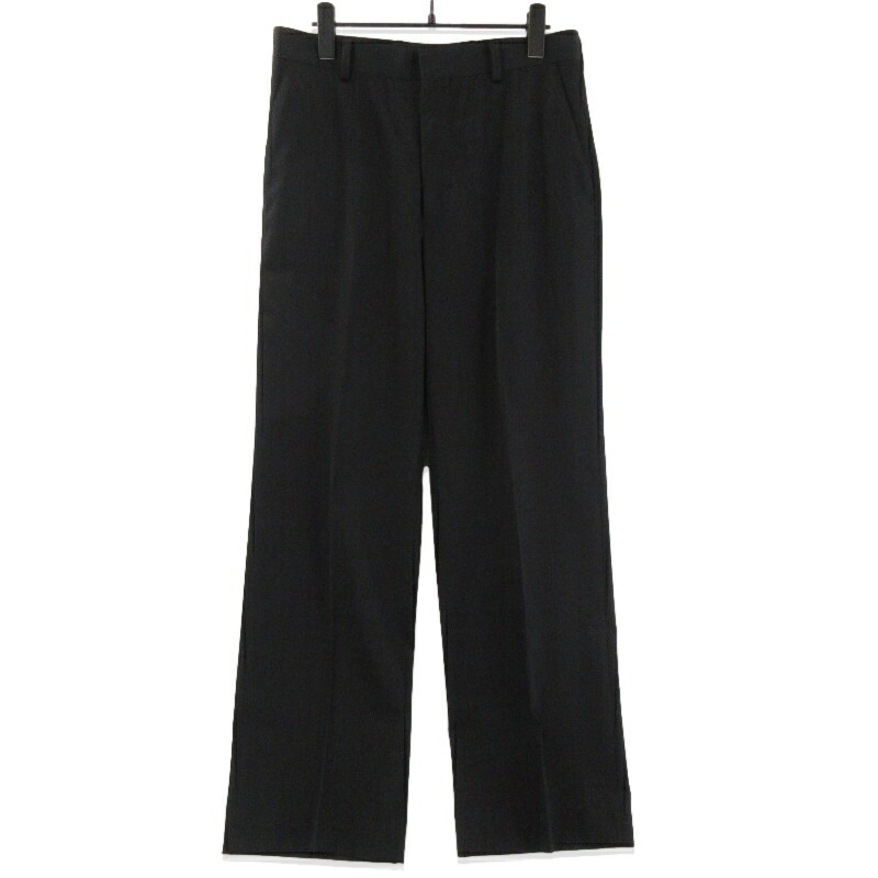 【中古】AURALEE オーラリー スラックス A25AP02MG 25AW LIGHT WOOL MAX GABARDINE SLACKS ウールギャバ 黒いこと 黒 3メンズ 71015463