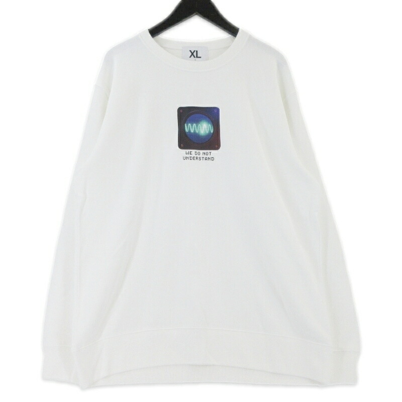 【中古】美品 SEQUEL シークエル 汗水 WE-24SS-3BPCN-03 WEEKEND押さえる 労働者の一団のど首 日本製 フラグメントデザイン 白いこと 白 XL 刷り上げる メンズ 99000748