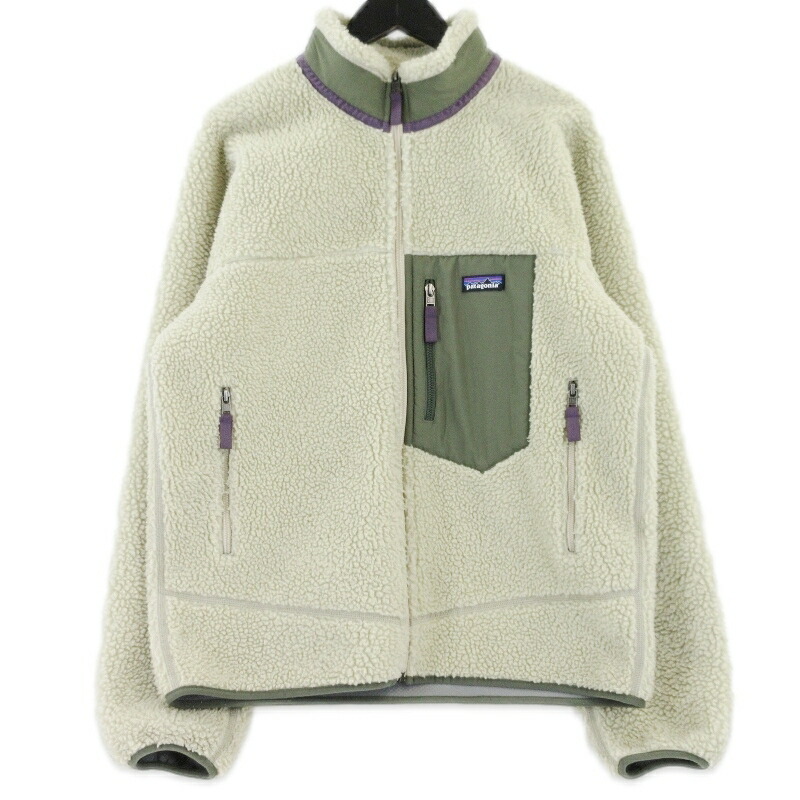【中古】Patagonia パタゴニア クラシックレトロXジャケット 23056 18AW Classic Retro-X Jacket ボアフリースジャケット PLCN M ペリカン メンズ 99000766