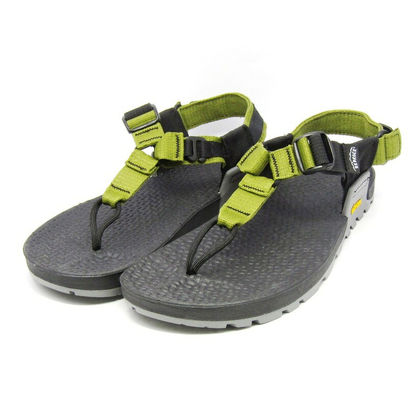 【中古】美品 Bedrock Sandals 臥榻鍵を掛けるサンダル 7 Cairn 3D Pro II 運動競技サンダル ケルン 駈けっくら トレッキング Moss アウトドア ビブラムソール  スニーカー 18001950 メンズ靴-スニーカー