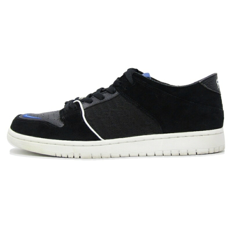 【中古】美品 SOULLAND × NIKE ナイキ 29糎 SB ZOOM DUNK LOW PRO QS 918288-041 2017年製 スケートボーディング 望遠レンズ ダンク 黒 置き目とり捨てる 心魂地べた BLACK/GAME ROYAL-WHITE  スニーカー 18001978