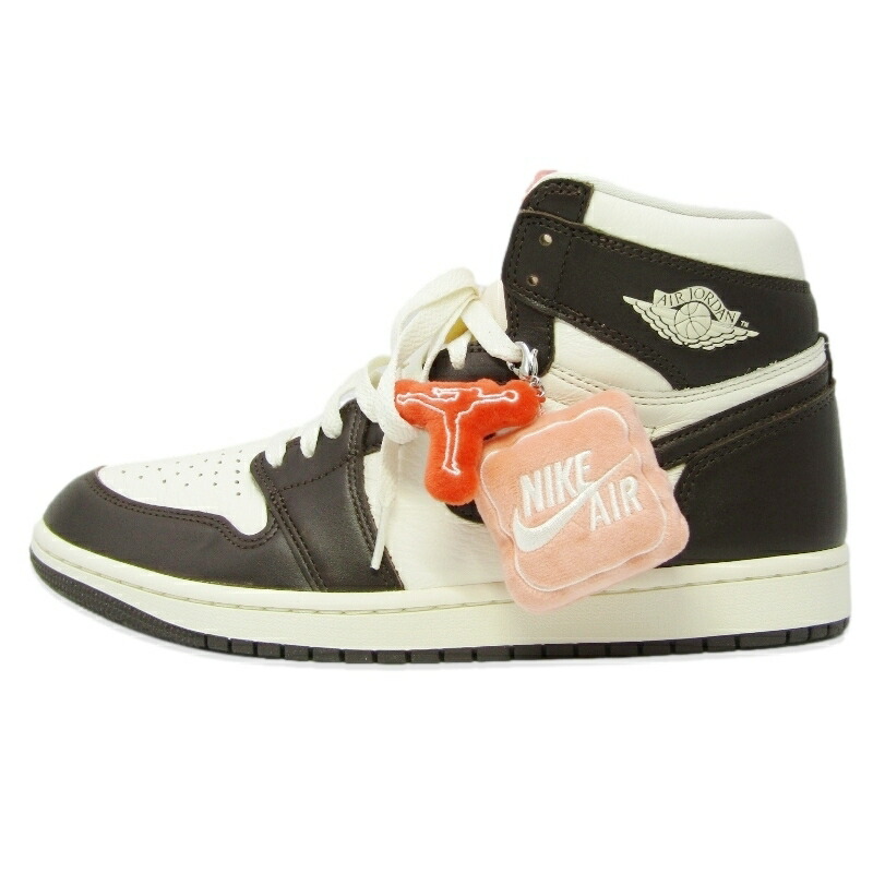 【中古】美品 NIKE ナイキ 27糎 WMNS AIR JORDAN 1 RETRO HI OG FD2596-200 ウィメンズ エアジョーダン1 レトロ 御機嫌取りすてる 赤銅色 バロック赤銅色 BAROQUE BROWN/SAIL-LT MADDER ROOT スニーカー 18002005