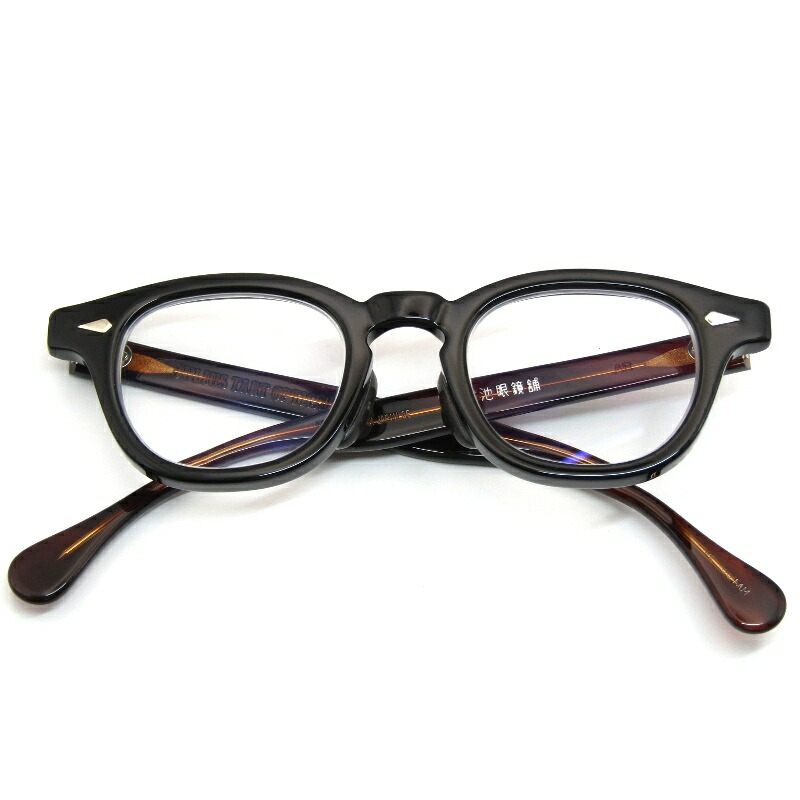 【中古】JULIUS TART OPTICAL ジュリアスタートオプティカル 眼鏡一こま 別注 AR 44-22 PL-001AM 度入り口・入口 日本製 BLACK/DEMI AMBERエーアール ボスリントン 豆の町/ウェリントン アーネル刷り直す 眼鏡 メガネ 黒眼鏡 61005478