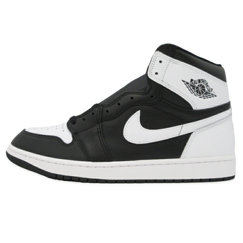 【中古】未当て嵌める NIKE ナイキ 30珊 AIR JORDAN 1 RETRO HIGH OG DZ5485-010 エアジョーダン1 レトロ ご機嫌 一風変わった  BLACK/WHITE-WHITE スニーカー 99000886