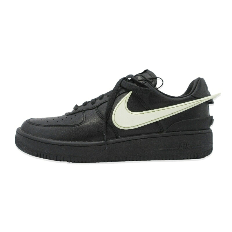 【中古】未使用 NIKE &times; AMBUSH ナイキ 29.5cm AIR FORCE 1 LOW SP DV3464-001 エアフォース 1 ロー スペシャル アンブッシュ 黒 BLACK/PHANTOM スニーカー 99000889｜ＣＬＡＳＳＩＣ 18,787円