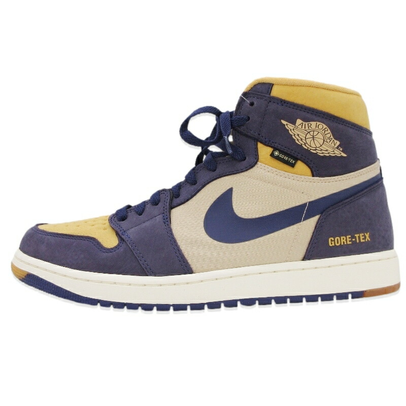 【中古】未当て嵌める NIKE ナイキ 30.5珊 AIR JORDAN 1 ELEMENT DB2889-501 エア湖 ジョーダン 1 化学元素 ゴアテックス パープル SKY J PURPLE/SHIMMER スニーカー 99000891