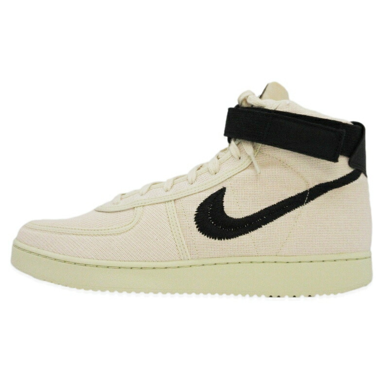 【中古】未当て嵌める NIKE × Stussy ナイキ 30珊 VANDAL SP DX5425-200 バンダル 特別 FOSSIL/BLACK-FOSSIL スニーカー 99000894