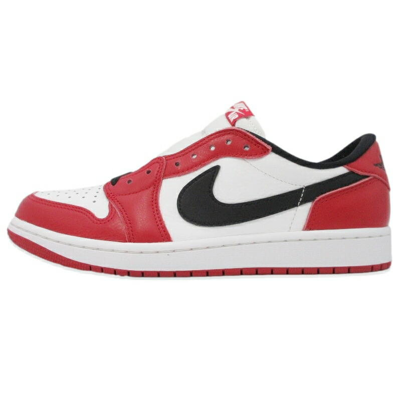 【中古】未当て嵌める NIKE ナイキ 27珊 AIR JORDAN 1 LOW OG HQ6998-600 エア湖 ジョーダン 1 置き目 一風変わった 風の強い町  赤いこと VARSITY RED/BLACK-SUMMIT WHITE スニーカー 99000907