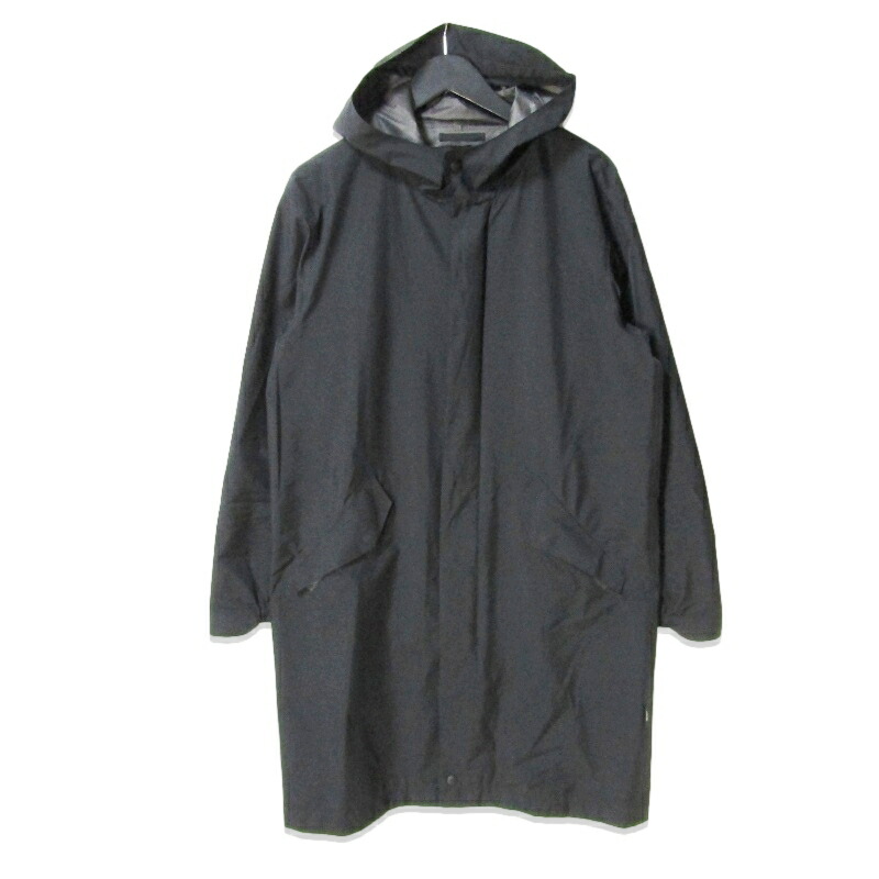 【中古】HERNO Laminar 地獄ノ フーデットコート PA013UL-11101 ラミナー ゴアテックス 雨合羽 黒いこと 黒 46メンズ 27113727