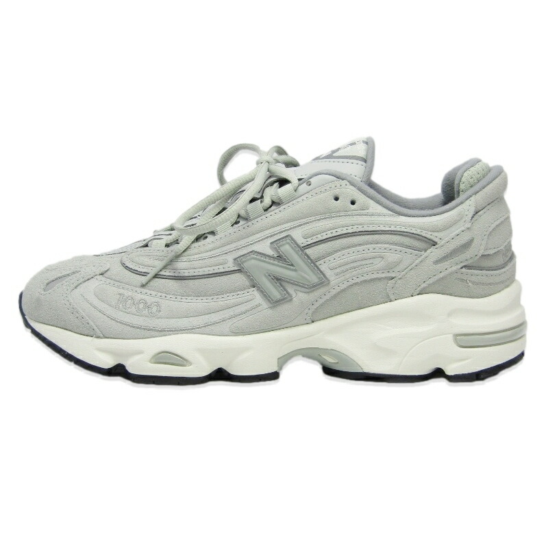 【中古】未当て嵌める New Balance ニュー平衡にする 26糎 U10002LV Full ABOZORB 駈けっくらシューズ 刷り直す 非対称 LONE STAR GREY なめし革 カウスエードクロス  スニーカー 18002109