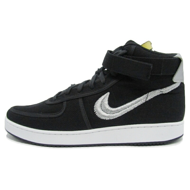 【中古】未当て嵌める NIKE × Stussy ナイキ 30珊 VANDAL SP DX5425-001 2022年製 ステューシー バンダル 特別 BLACK スニーカー 88000051