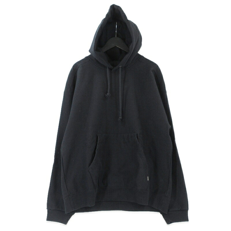 【中古】OVY オヴィ プルオーバーパーカー Heavy Weight Wide Pullover Hoodie 085 日本製 フーディ ブラック 黒 L メンズ 99001034|CLASSIC