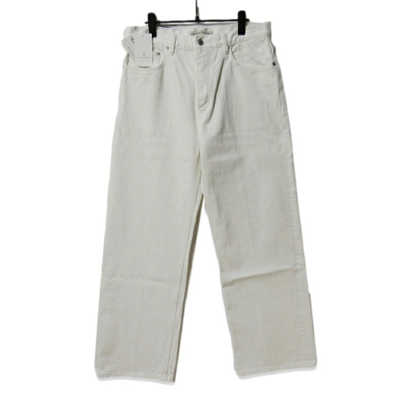 【中古】美品 UNITED ARROWS × CIOTA ユナイテッドアローズ ジーンズズボン下 1114-299-8700 シオタ デニム 白いこと 白 Lメンズ 27113873