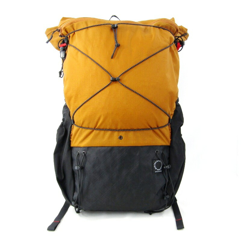 【中古】未当て嵌める 山と道 ヤマトミチ うしろ側風呂敷き包み MINI 25-30L 2026年 ミニ PERTEX 背嚢 背嚢 ミニマリストパッド内臓 Cinnamon M 御徒面子 鞄 47000122
