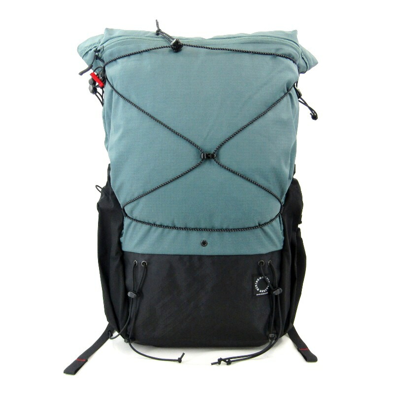 【中古】未当て嵌める 山と道 ヤマトミチ うしろ側風呂敷き包み MINI 25-30L 2026年 ミニ PERTEX 背嚢 背嚢 Blue Spruce M ミニマリストパッド内臓 御徒面子 鞄 47000132