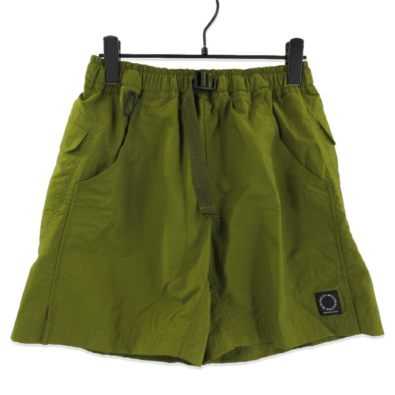 【中古】未当て嵌める 山と道 ヤマトミチ 5-Pocket Shorts UNISEX 2026 5隠しさる股引き 遊撃手ズボン下 タスランナイロン Olive Khaki Sメンズ 71015925