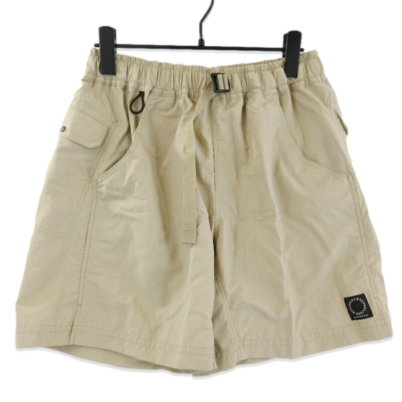【中古】未当て嵌める 山と道 ヤマトミチ 5-Pocket Shorts UNISEX 2026 5隠しさる股引き 遊撃手ズボン下 タスランナイロン Sand Mメンズ 71015928