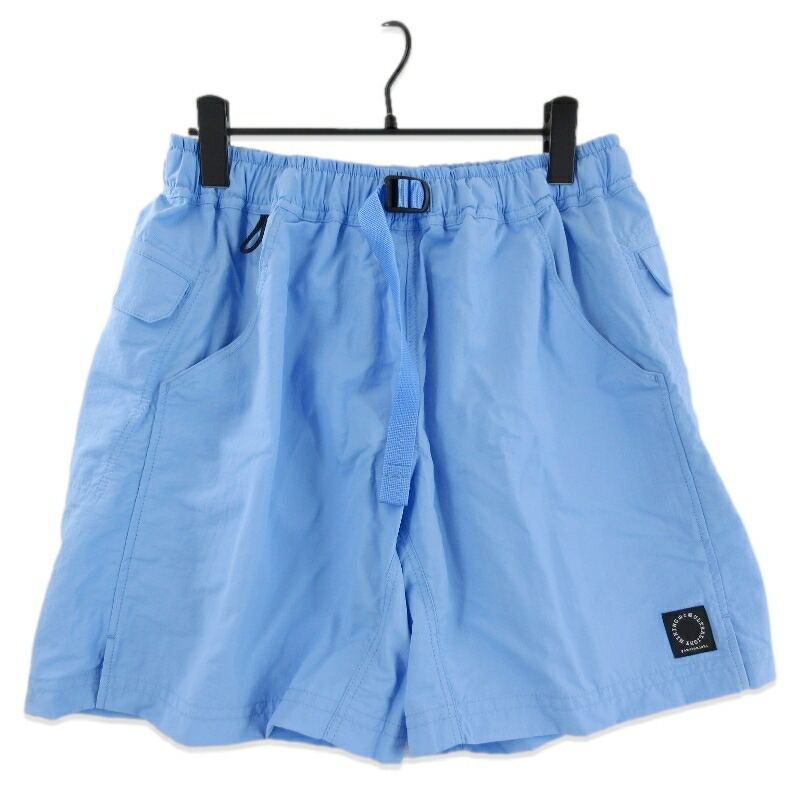 【中古】未当て嵌める 山と道 ヤマトミチ 5-Pocket Shorts UNISEX 2026 5隠しさる股引き 遊撃手ズボン下 タスランナイロン Light Blue Lメンズ 71015932