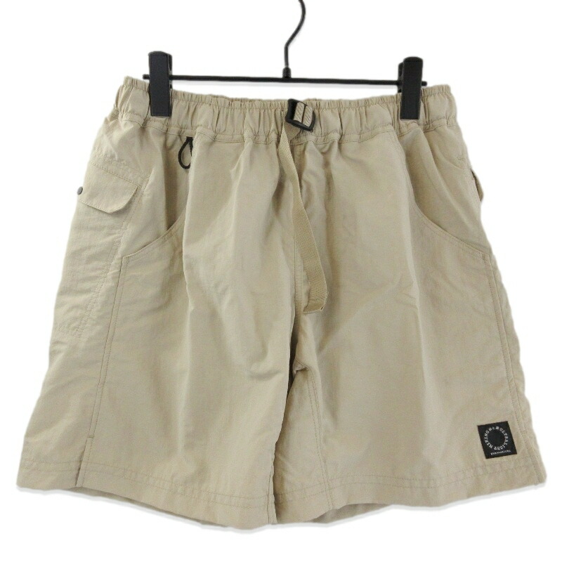 【中古】未当て嵌める 山と道 ヤマトミチ 5-Pocket Shorts UNISEX 2026 5隠しさる股引き 遊撃手ズボン下 タスランナイロン Sand Lメンズ 71015933