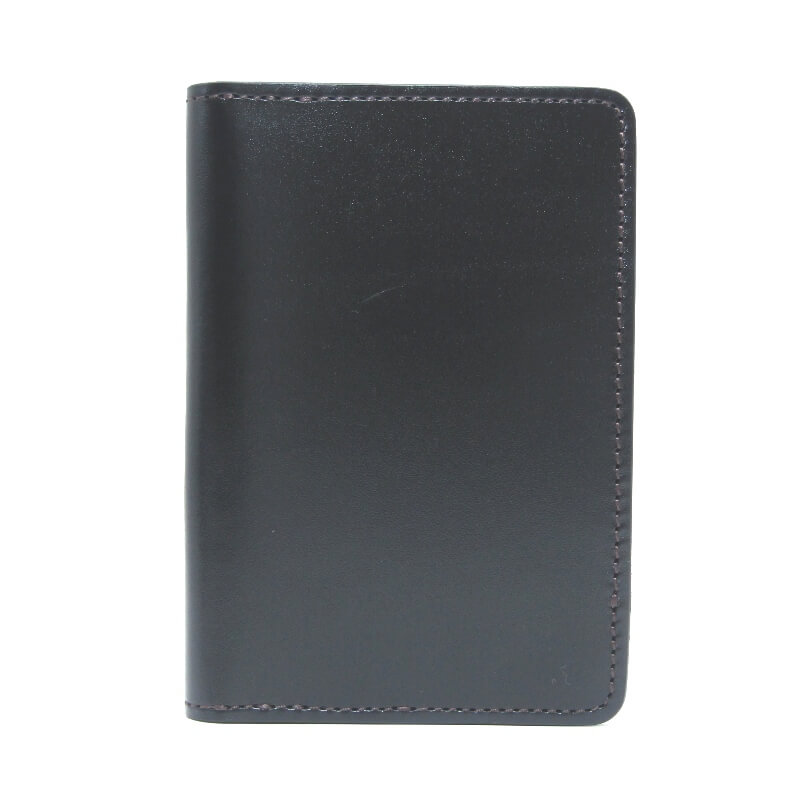 【中古】美品 WILDSWANS ワイルドスワンズ 旅行免状容れもの サドルプルアップ REIS レイス 歌留多容れもの マシュア社  黒いこと 黒  なめし革 28012748