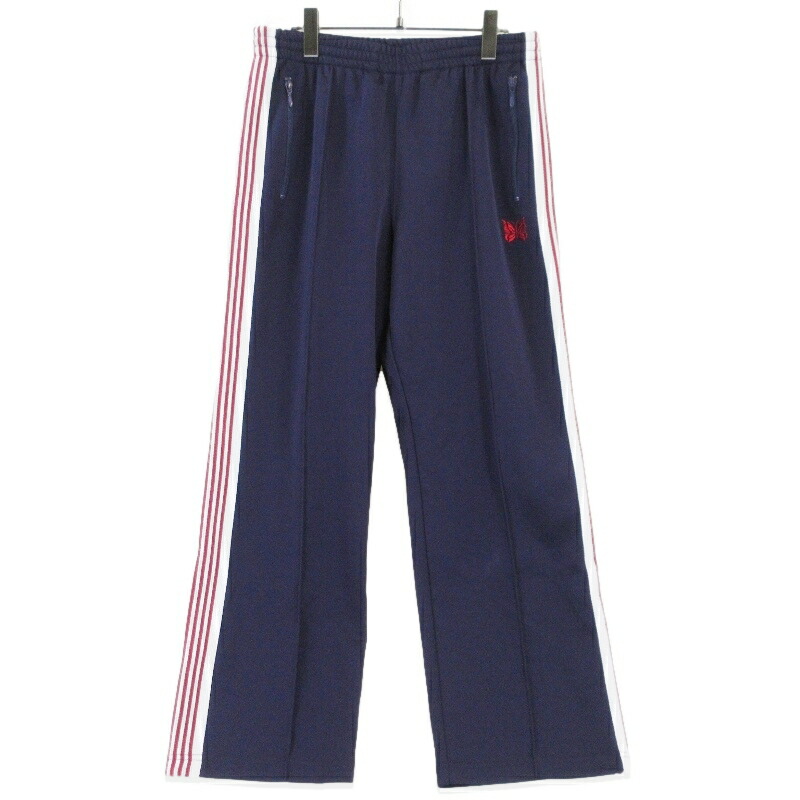 【中古】NEEDLES ニードルズ 貨物自動車ズボン下 EJ198 TRACK PANT POLY SMOOTH  パープル M メンズ 99001052