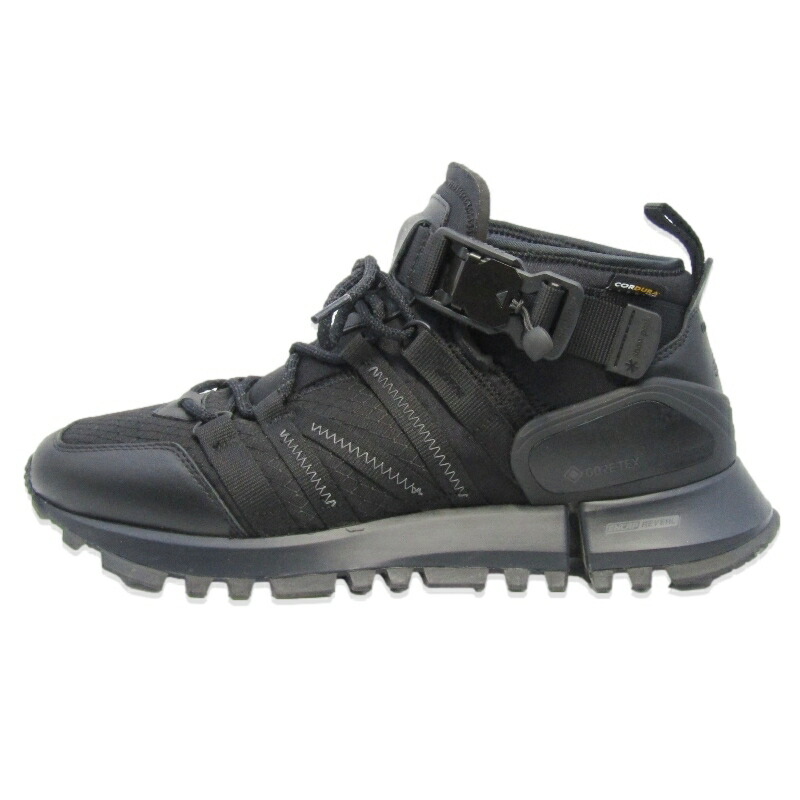 【中古】New Balance × snow peak ニュー平衡にする 28.5糎 MSRC4GSA Extreme Spec R_C4 Mid エクストリーム 規格 R_C4 黒いこと 黒 ミッド スノーピーク 2020年製 スニーカー 18002136
