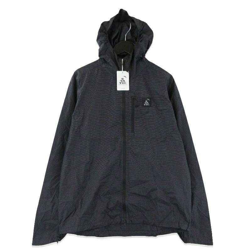 【中古】未当てはめる STATIC 不変 Apostle Dyneema Hoody 34701 アポスル ダイニーマ フーディ ウインドシェルジャケット 薄墨色 Mアウトドアメンズ 71015964