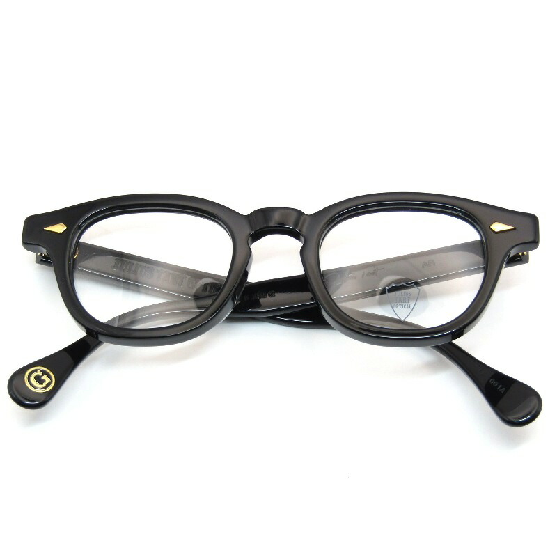 【中古】未使用 JULIUS TART OPTICAL ジュリアスタートオプティカル メガネフレーム AR 44-22 GOLD PL-001A 日本製 エーアール BLACKボスリントン ボストン/ウェリントン アーネル復刻 メガネ 眼鏡 サングラス 61005700|CLASSIC