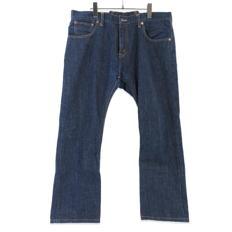 【中古】Levis &times; JUNYA WATANABE COMME des GARCONS MAN リーバイス デニムパンツ WS-P220 AD2006 立体裁断 インディゴ M ジップフライ JW503 W38/L34 コラボ セルビッチ メンズ 99001267｜ＣＬＡＳＳＩＣ 9,940円