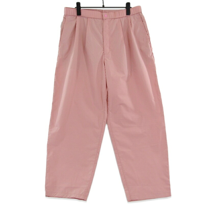 【中古】未使用 BAMBOO SHOOTS バンブーシュート Mountain Hike Pants 26SS マウンテン ハイクパンツ 2601006 登山用 Rose Mist L アウトドア 2プリーツ メンズ 61005954|CLASSIC