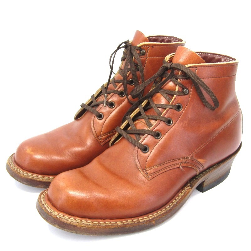 【中古】WHITE'S BOOTS ホワイツ US9.5D 27.5cm セミドレス ダブルレザーソール SEMI DRESS ワークブーツ 5インチ ブリティッシュタン ブラウン ブーツ 35005738｜ＣＬＡＳＳＩＣ