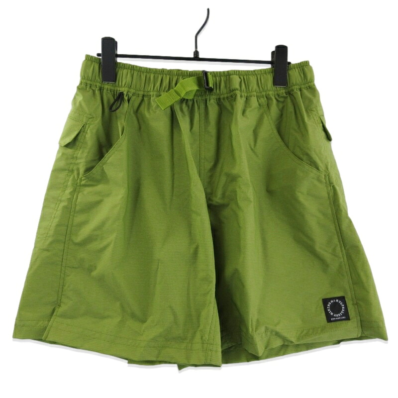 【中古】未使用 山と道 ヤマトミチ Light 5-Pocket Shorts UNISEX 2026 5ポケットショーツ ショートパンツ タスランナイロン Woodbine L メンズ 71016294｜ＣＬＡＳＳＩＣ