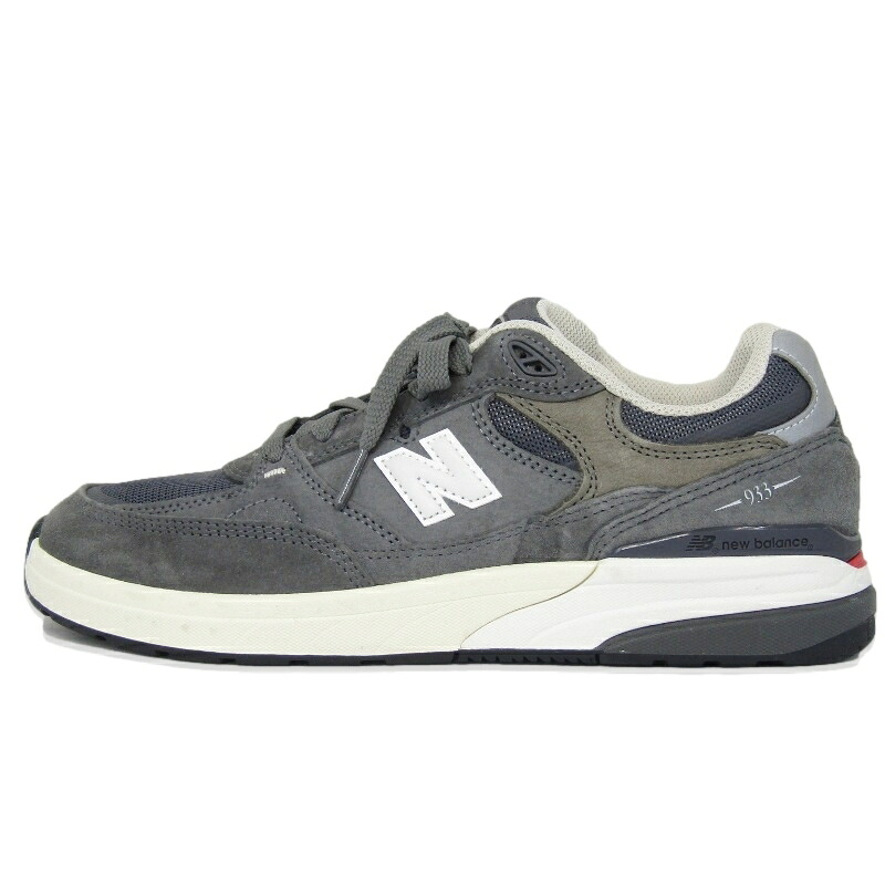 【中古】New Balance ニューバランス 26.5cm NM933GDY ANDREW REYNOLDS アンドリュー・レイノルズ スエード グレー DARK GREY/WHITE スニーカー 35005772|CLASSIC
