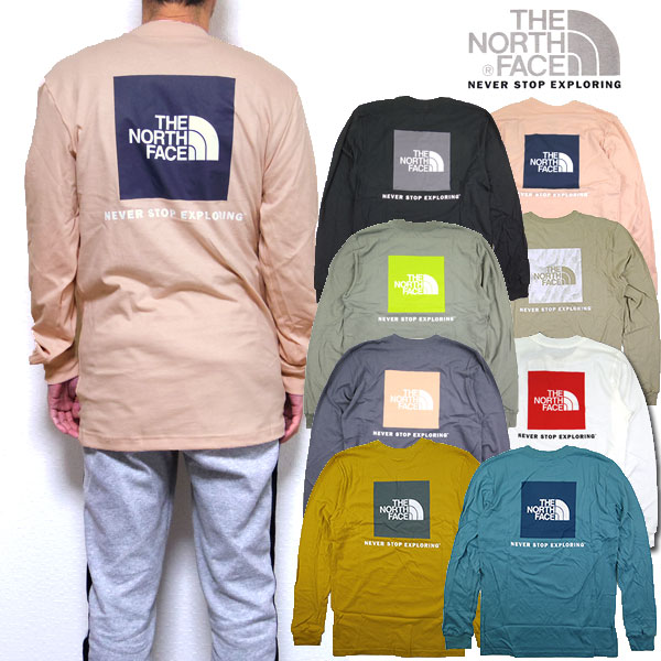ノースフェイス ★ XL RED BOX LS ロンT 海外限定 ノースフェイス ☆ L RED BOX LS ロンT 海外限定（ノース