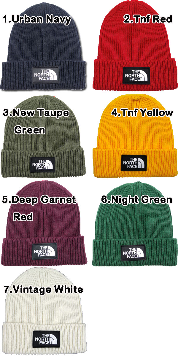 Reason North Face Knit Hat Beanie Hat The North Face Tnf Logo Box