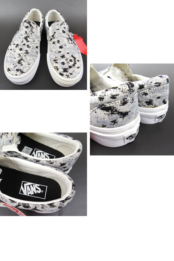 バンズ スリッポン レディース Vans スニーカー Classic Slip On Italian Weave キャンバス Kuechen Ly