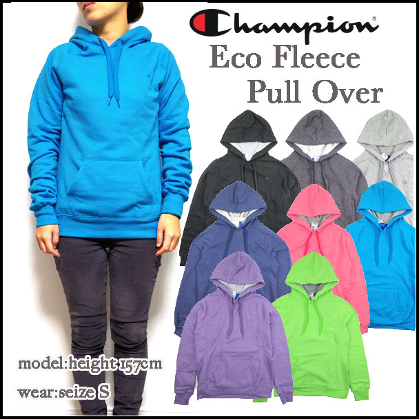 champion women's eco fleece hoodie