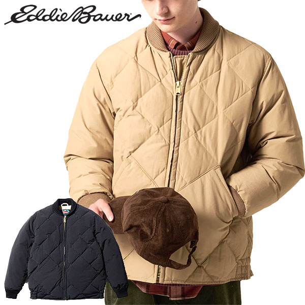 エディーバウアー 落ちこむ上衣 メンズ レディース SKYLINER 天の原ラインドライブ ジャパン～版 EDDIE BAUER 刷り直すひな形 700フィル力強さ 撥水 軽さ 防寒 アウター E942430 2025秋冬 新作