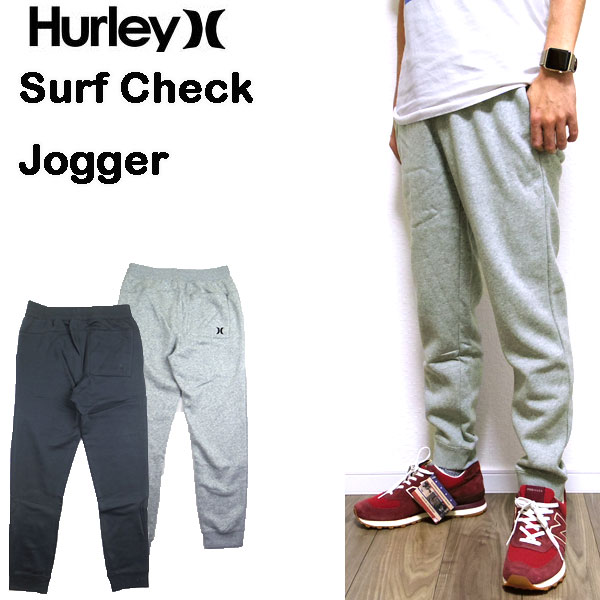 hurley surf check jogger