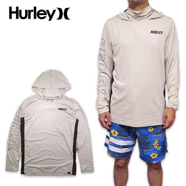 人気 Hurley ハーレー 水着 サーフ  ラッシュガード 長袖 楽天市場】ハーレー ラッシュガード メンズ パーカー HURLEY