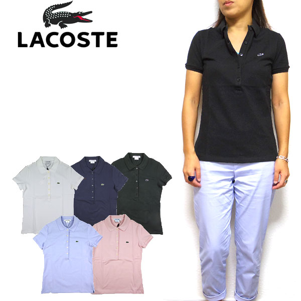 lacoste paris stretch polo